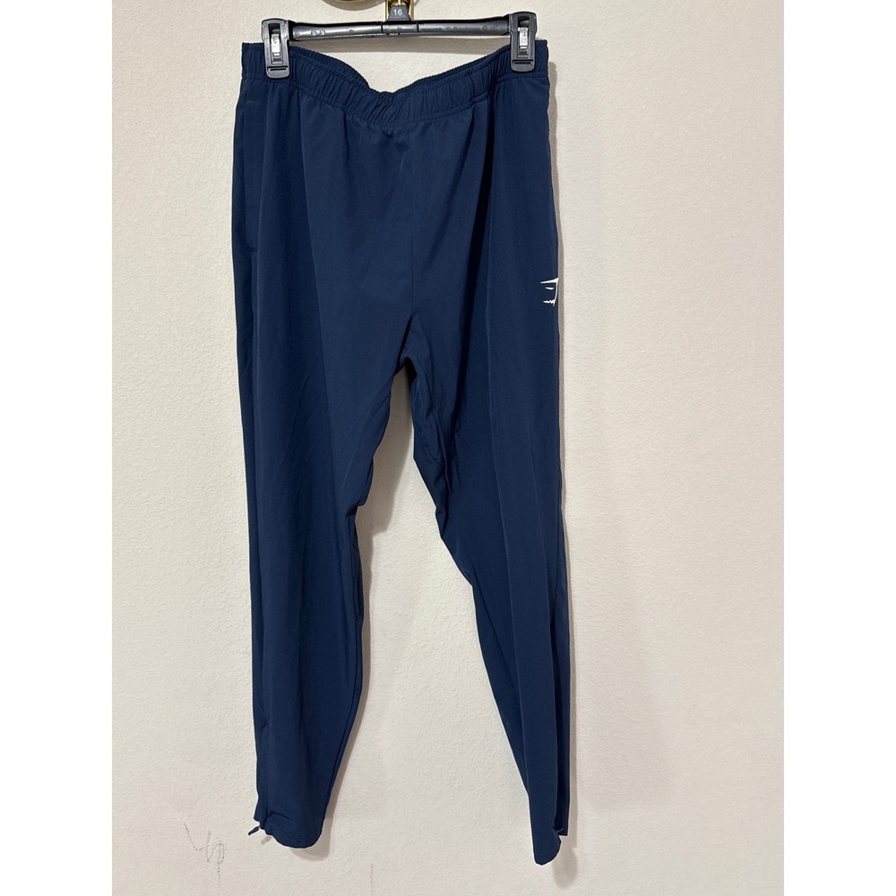 Gymshark Arrival Joggers Mens Large Navy Blue Tapered Athletic Pants